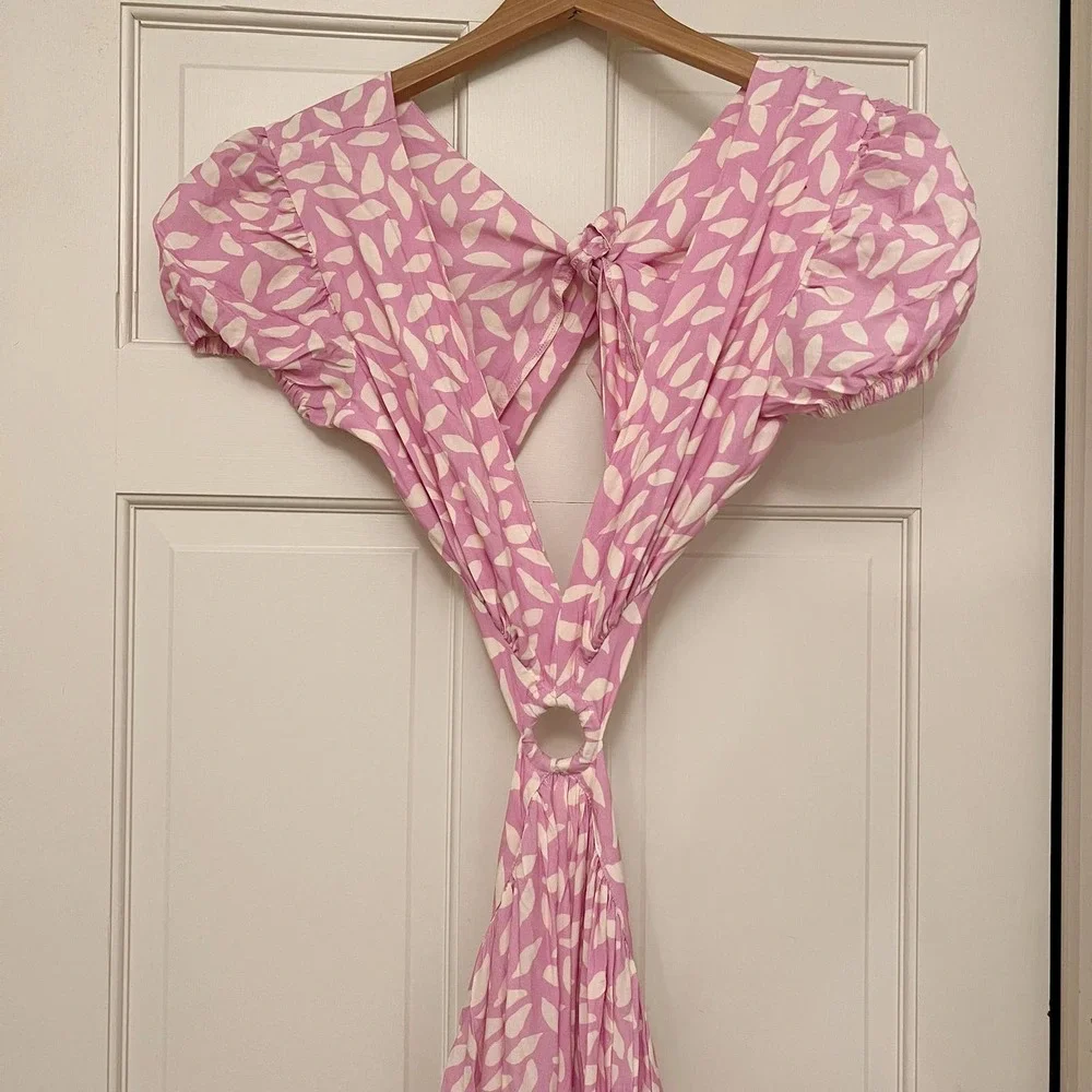 Palmacea Printed Hoop Dress Pink/lavender - Picture 7 of 9